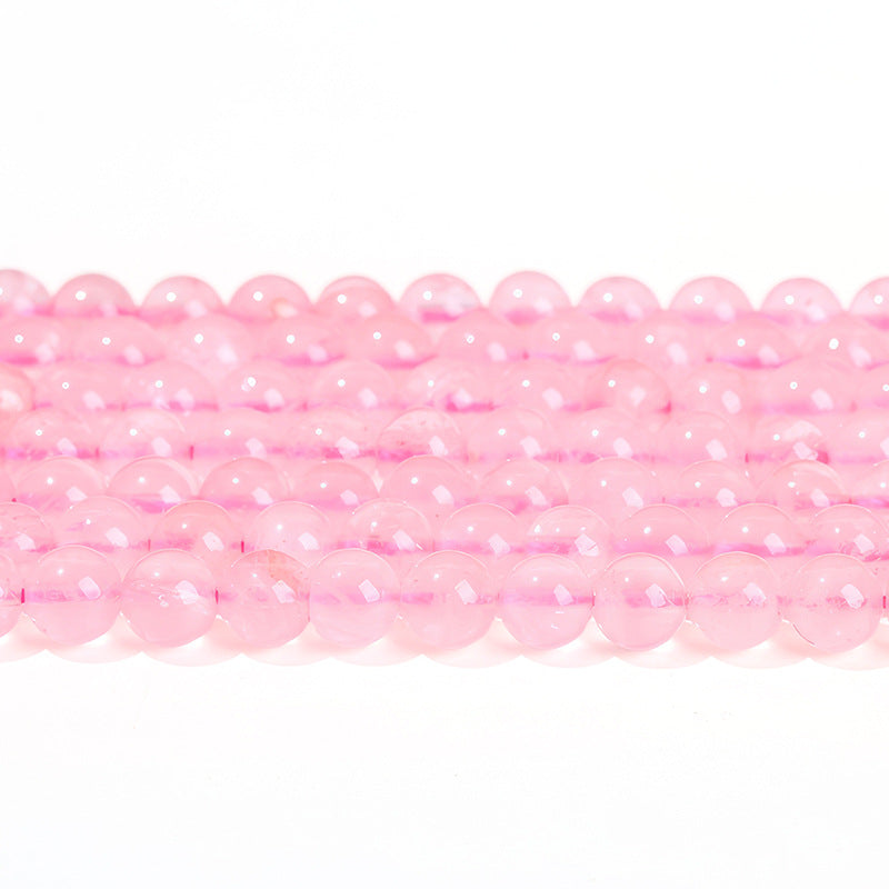 로즈쿼츠 비즈 도매 얼음 재질 4/6/8/10/12mm
