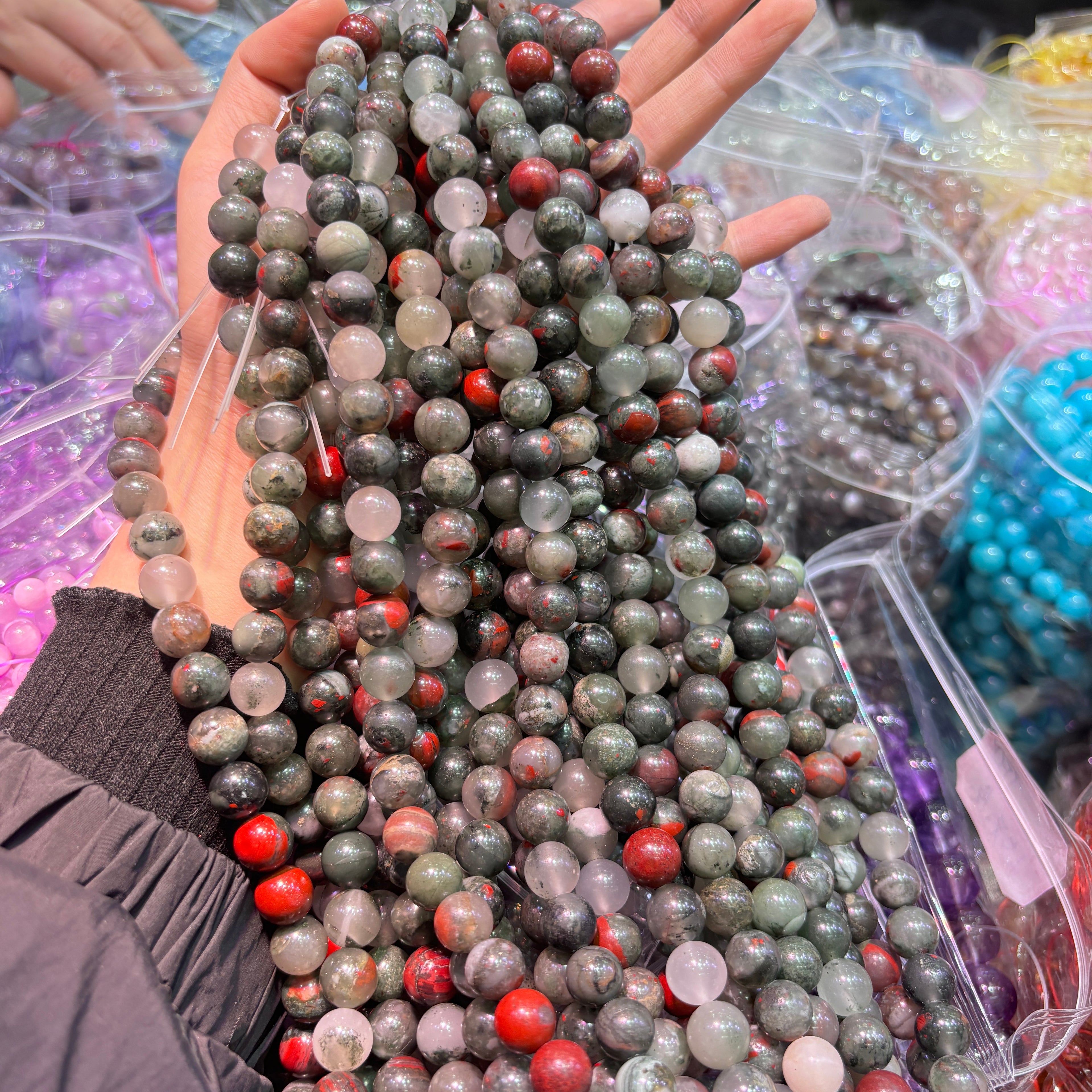 드래곤 블러드 스톤 팔찌 8/10/12mm