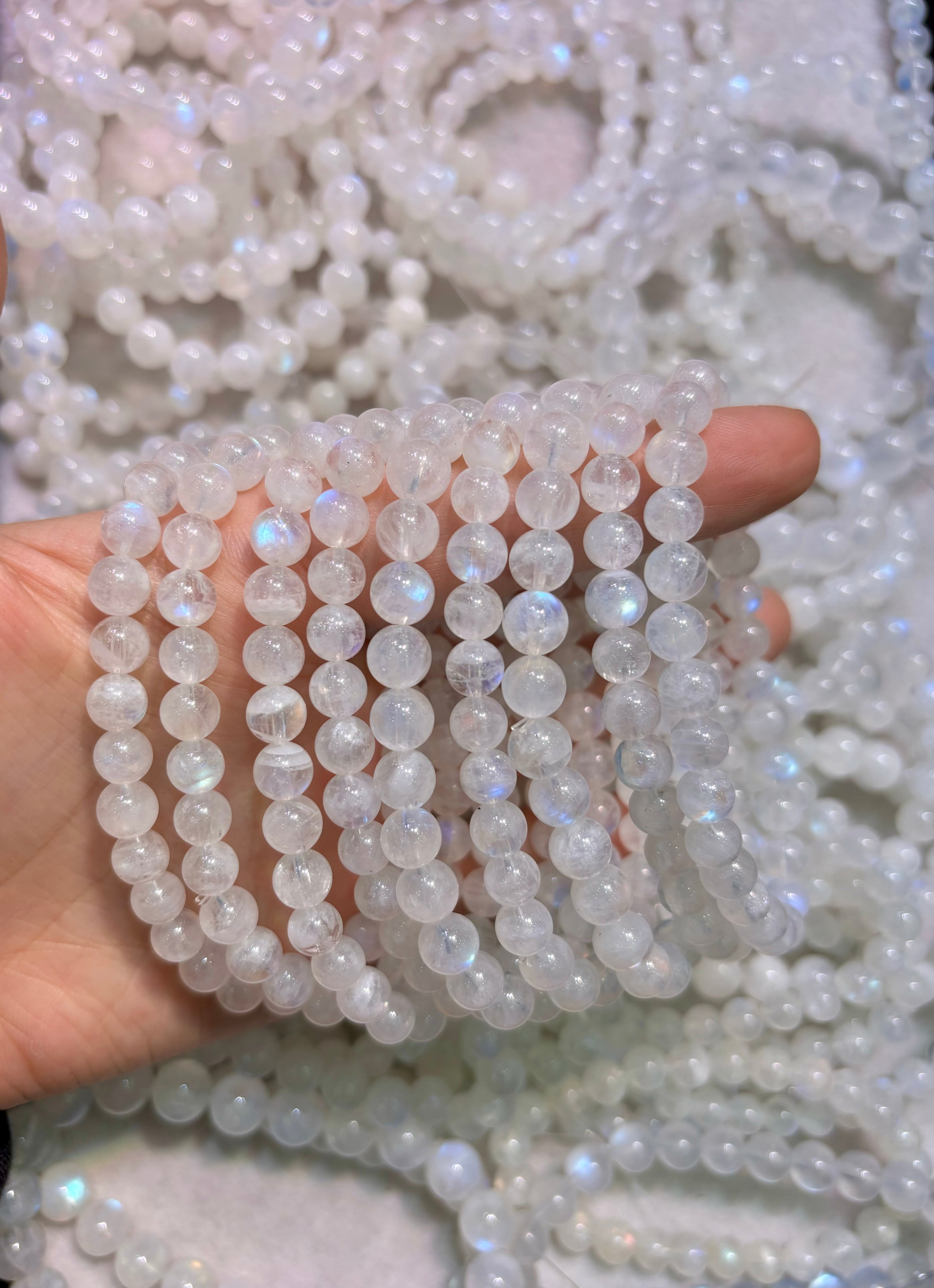 페리스테라이트(블루 문스톤) 팔찌 8/10mm