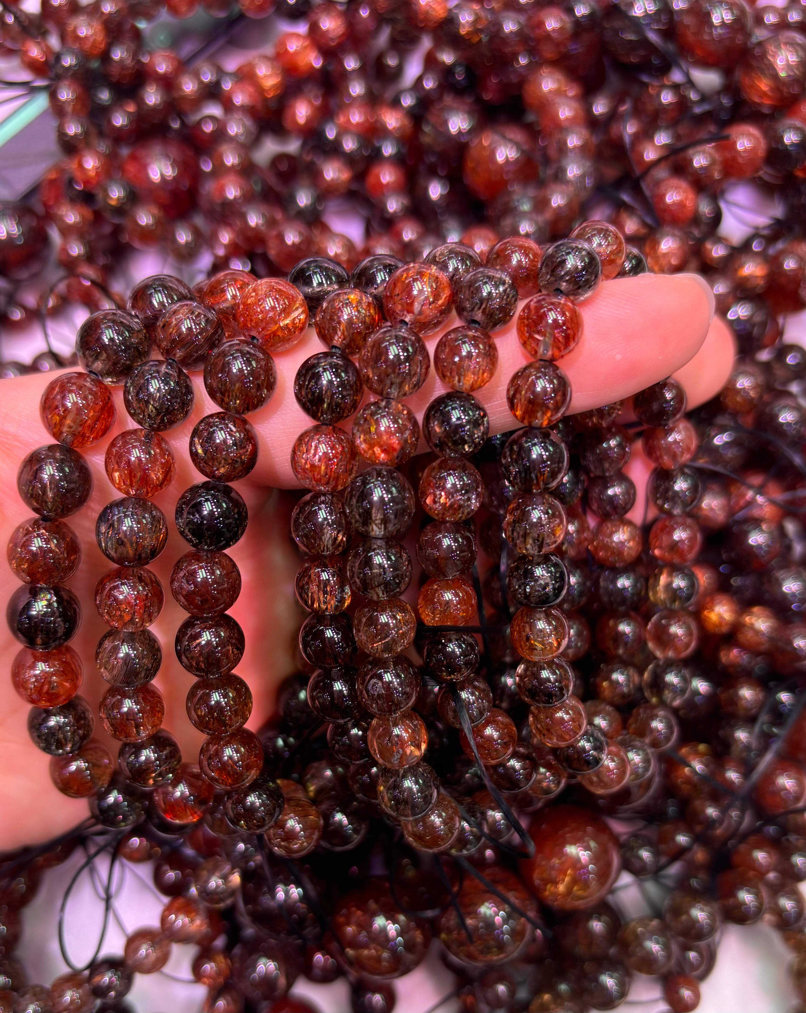 블랙 골드 슈퍼 팔찌 8/10mm